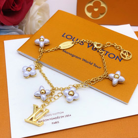 Louis Vuitton LV flower letter bracelet-3876  