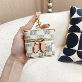 Louis Vuitton LV Mini Cosmetic Bag Coin Purse Keychain Pendant Ornament-3938  