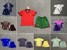 Portugal National Team Home Soccer Jersey Shorts Set-6650  